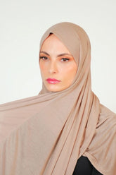 Double layer clinex Hijab Voile
