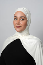 Double Pattern Cotton Hijab Voile