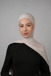 Pattern Cotton Hijab Voile