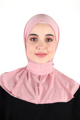Instant hijab lycra Voile