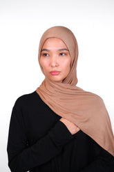 Cotton Double Stretch Instant Hijab