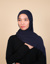 Cotton Double Stretch Instant Hijab Voile