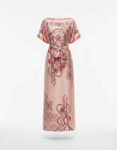 Dress with Scarf Voile
