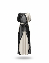Dress with Scarf Voile