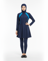 Amandine Maxi Burkini – Long Sleeve Voile
