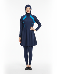 Amandine Maxi Burkini – Long Sleeve Voile