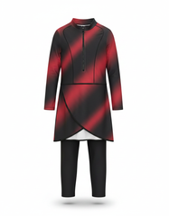 Bettina Ombre Maxi Burkini – Long Sleeve Voile