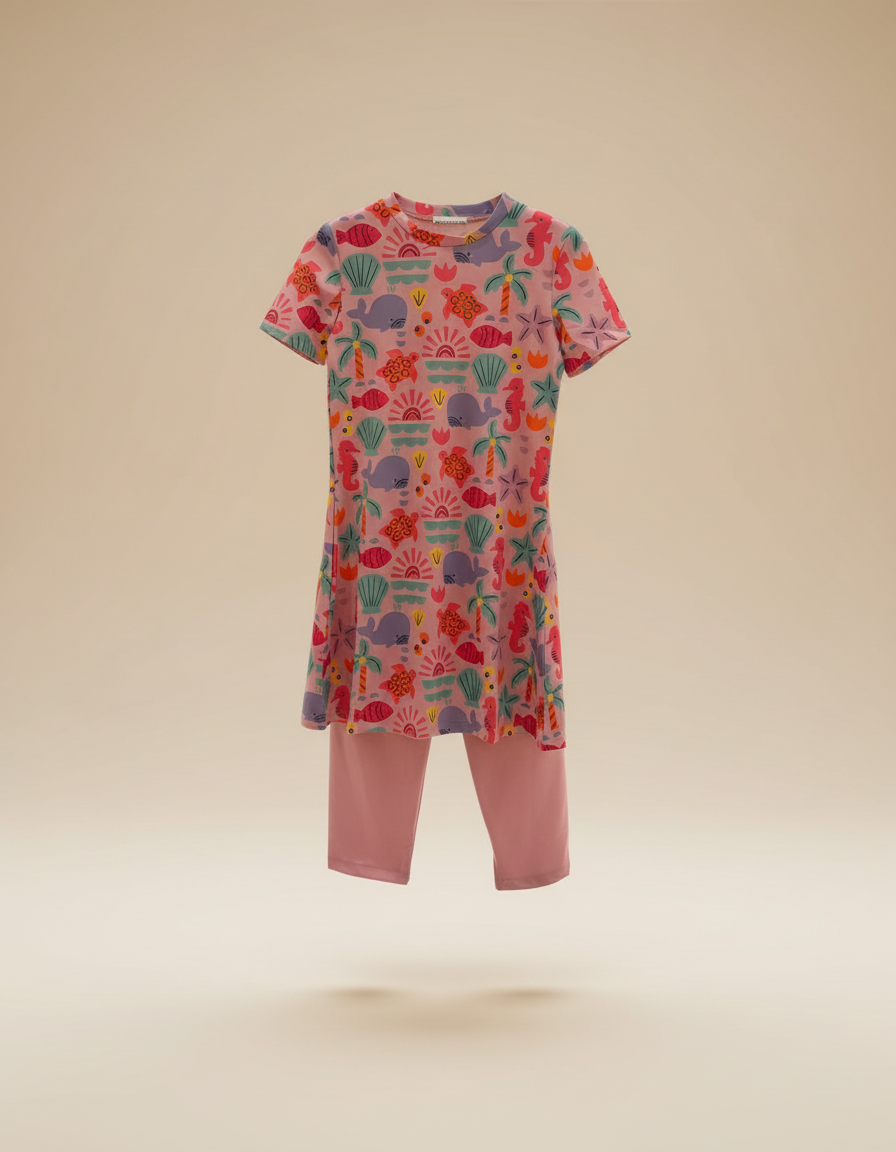 Maresiva Kids Swimsuit-2905 Voile