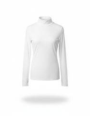 Daphnee Cotton Inner Top – Pull-On Long Sleeve Voile