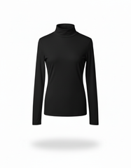Daphnee Cotton Inner Top – Pull-On Long Sleeve Voile