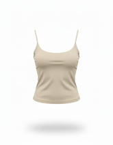 Delphie Cotton Inner Top – Pull-On Sleeveless Voile