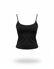 Delphie Cotton Inner Top – Pull-On Sleeveless Voile