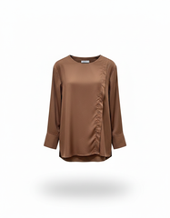 Fleur Cotton Blouse – Relaxed Fit Long Sleeve Voile