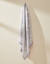 Printed Shimmer Scarf 90*90 Voile