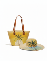 Hat+Bag Set Voile