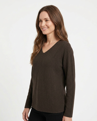 Marise Viscose Blouse – Pull-On V-Neck Voile