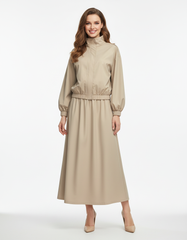 Magdalene Everyday Co-ord Set – High Neck Voile