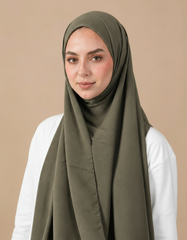 Germaine Shimmer Rectangular Hijab – 180 × 70 cm Voile