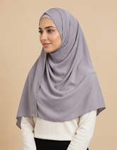 Fabiola Crystal Rectangular Hijab – 180 × 70 cm Voile