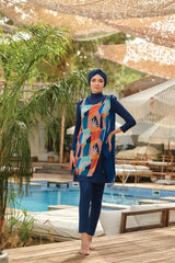 Adasea Burkini Swimsuit 4360 Voile