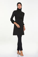 Adasea Burkini Swimsuit-4464-B Voile