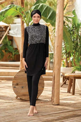 Adasea Burkini  Swimsuit-4412  Voile