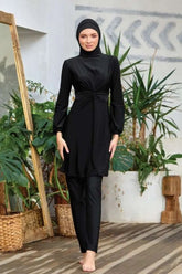 Adasea Burkini Swimsuit-4464 Voile