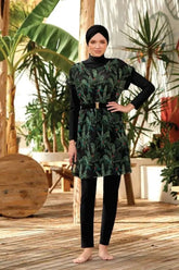 Adasea Burkini Swimsuit-4470 Voile