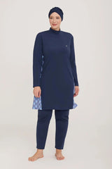 Adasea Burkini  Swimsuit-4486-B  Voile