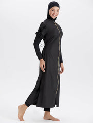 Adasea Burkini Swimsuit-1255-B Voile