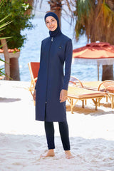 Adasea Burkini Swimsuit-1250-B Voile