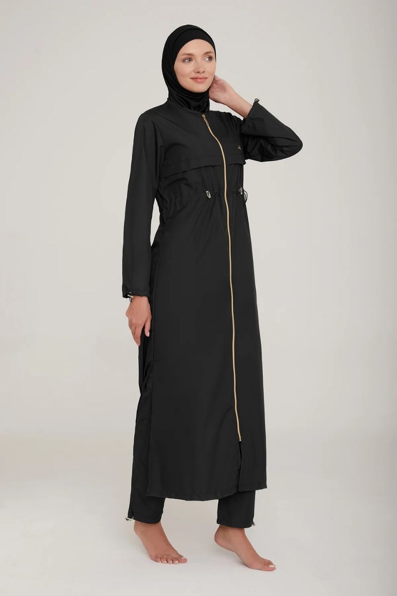 Adasea Burkini Swimsuit-1267 Voile