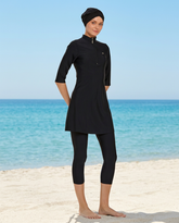 Adasea Burkini Swimsuit-3400-B Voile