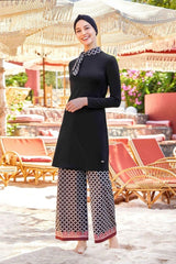 Adasea Burkini  Swimsuit-4514  Voile