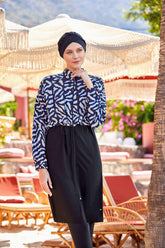 Adasea Burkini Swimsuit- 1403 Voile