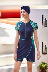 Adasea Burkini Swimsuit- 3923 Voile