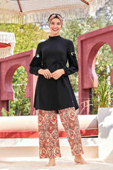 Adasea Burkini Swimsuit- 4515 Voile