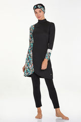 Adasea Burkini Swimsuit- 4525 Voile