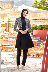 Adasea Burkini Swimsuit- 4527 Voile