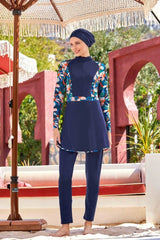 Adasea Burkini Swimsuit- 4529 Voile