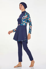 Adasea Burkini Swimsuit- 4529 Voile