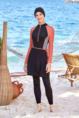 Adasea Burkini Swimsuit- 4533 Voile