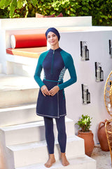 Adasea Burkini Swimsuit- 4534 Voile