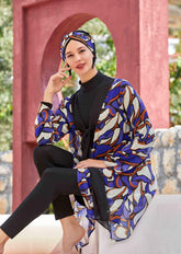 Adasea Burkini Swimsuit- 4561 Voile