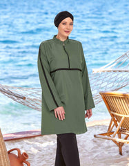 Adasea Burkini Swimsuit- 1427-B Voile