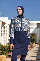 Adasea Burkini Swimsuit Voile
