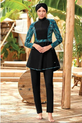 Adasea Burkini Swimsuit 4428 Voile