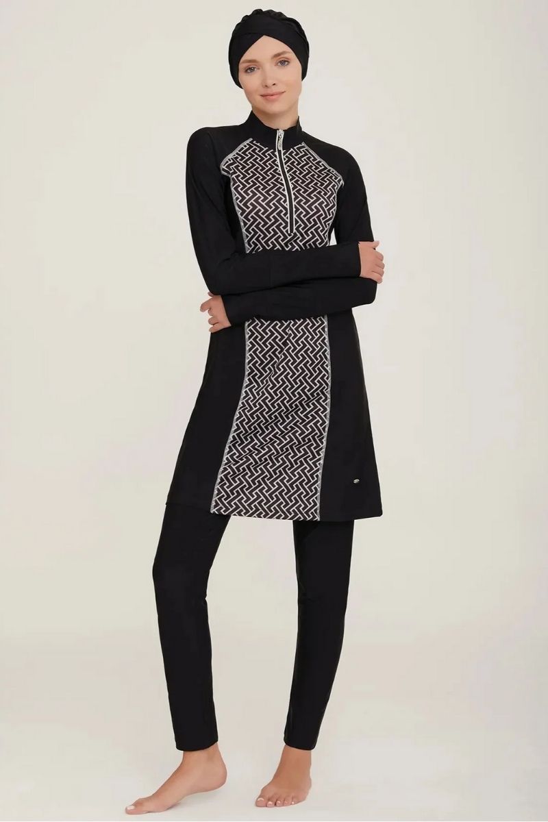 Adasea Burkini Swimsuit 4420 Voile