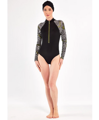 Adasea Burkini Swimsuit-1112 Voile
