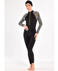 Adasea Burkini Swimsuit-1112 Voile